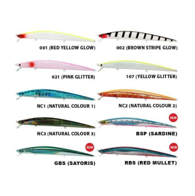 JATSUI SW LL MINNOW 180mm