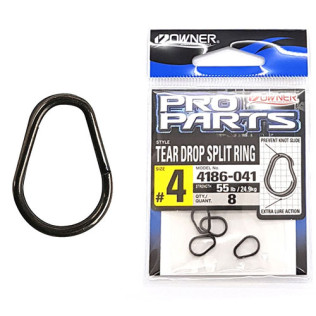 OWNER TEAR DROP SPLIT RING 4186