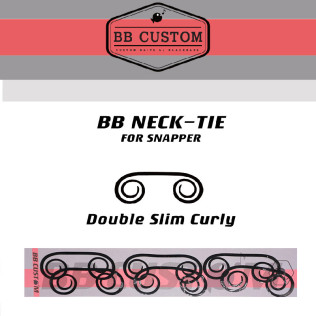 BB NECK TIE DOUBLE SLIM CURLY