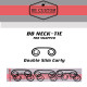 BB NECK TIE DOUBLE SLIM CURLY