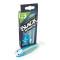 FIIISH BLACK MINNOW #3 DOUBLE COMBO 25gr BLUE GLOW / SHINY BLUE