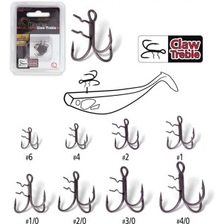 QUANTUM CLAW TREBLE HOOK