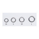 YAMAI SUTEKI STAINLESS SOLID RING YM-1
