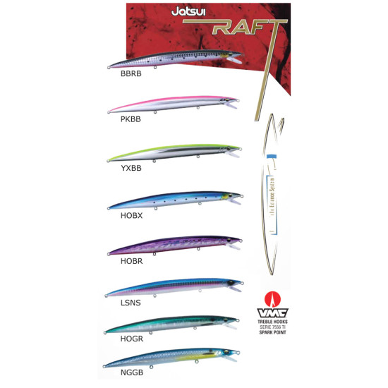 JATSUI RAFT MINNOW 140mm