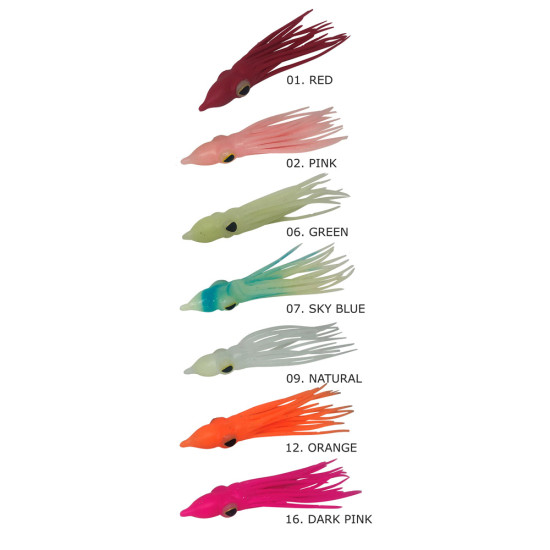 YAMAI SUTEKI SILICONE TAKOBAIT 3.0"
