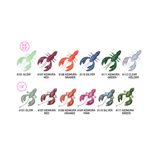 MAJORCRAFT FCW2.4 FIGHTING CLAW 6cm