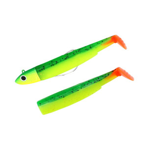 FIIISH BLACK MINNOW #5 COMBO 15gr VERT/ORANGE