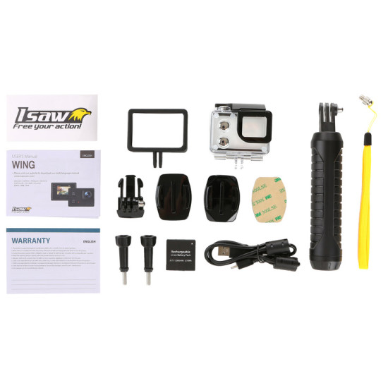 ISAW WING 12Mp 1080p ΚΑΜΕΡΑ