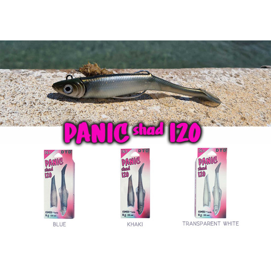 DTD PANIC SHAD 120mm/16gr COMBO